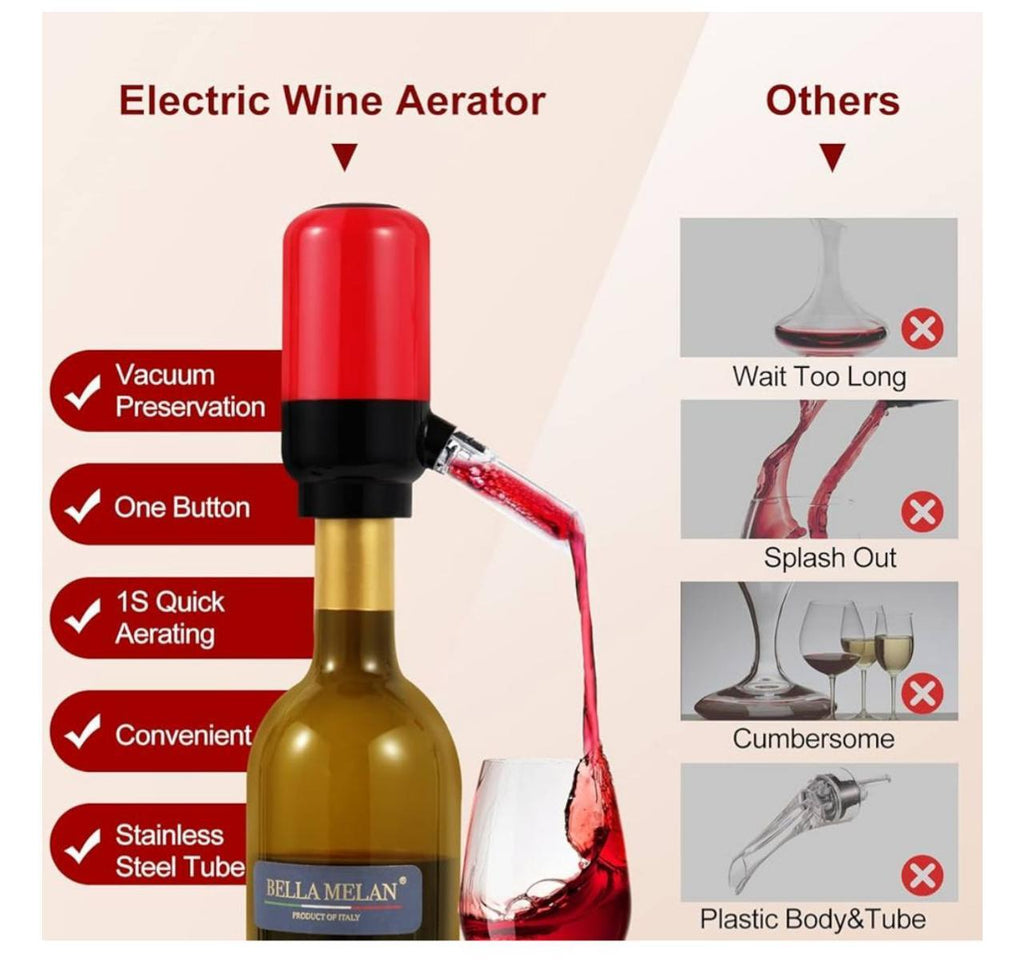 🎁🍷 Dispensador Eléctrico de Vino + Sacacorchos GRATIS | El Regalo Perfecto para Amantes del Vino 🥂✨