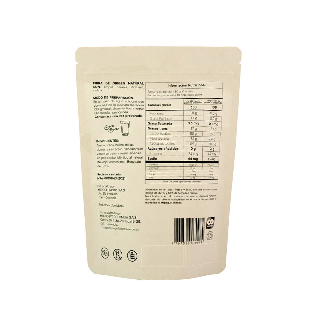 GO FIBER - FIBRA ORGANICA NATURAL