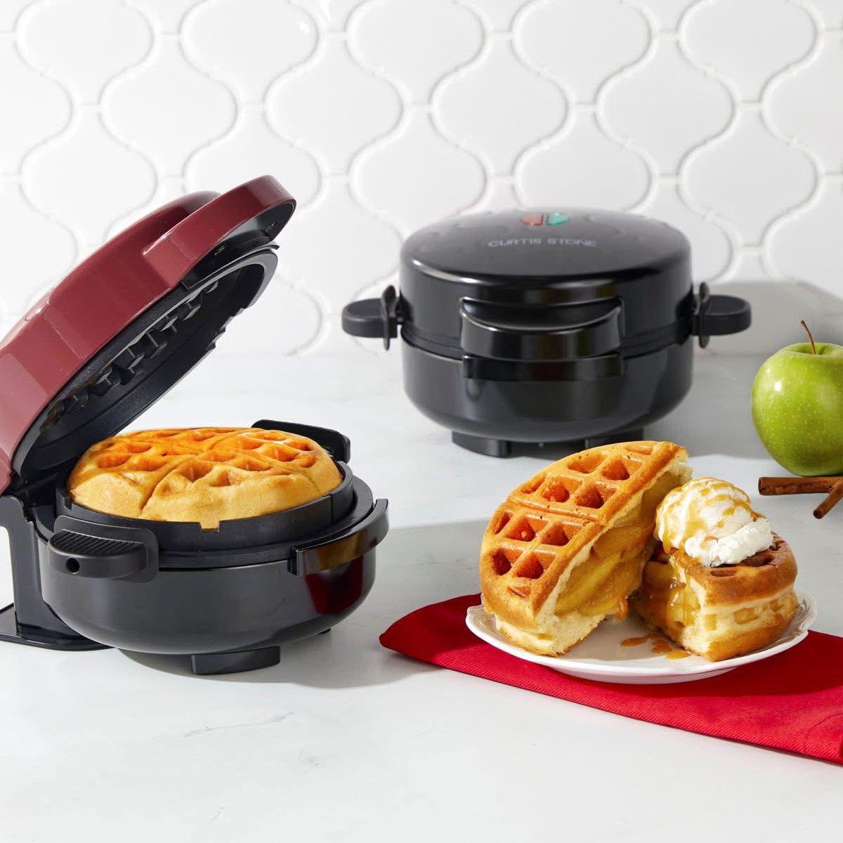 🧇🔥 WAFLERA PARA WAFFLES RELLENOS CURTIS STONE | QUESO DERRETIDO POR DENTRO EN 3 MINUTOS 🤤