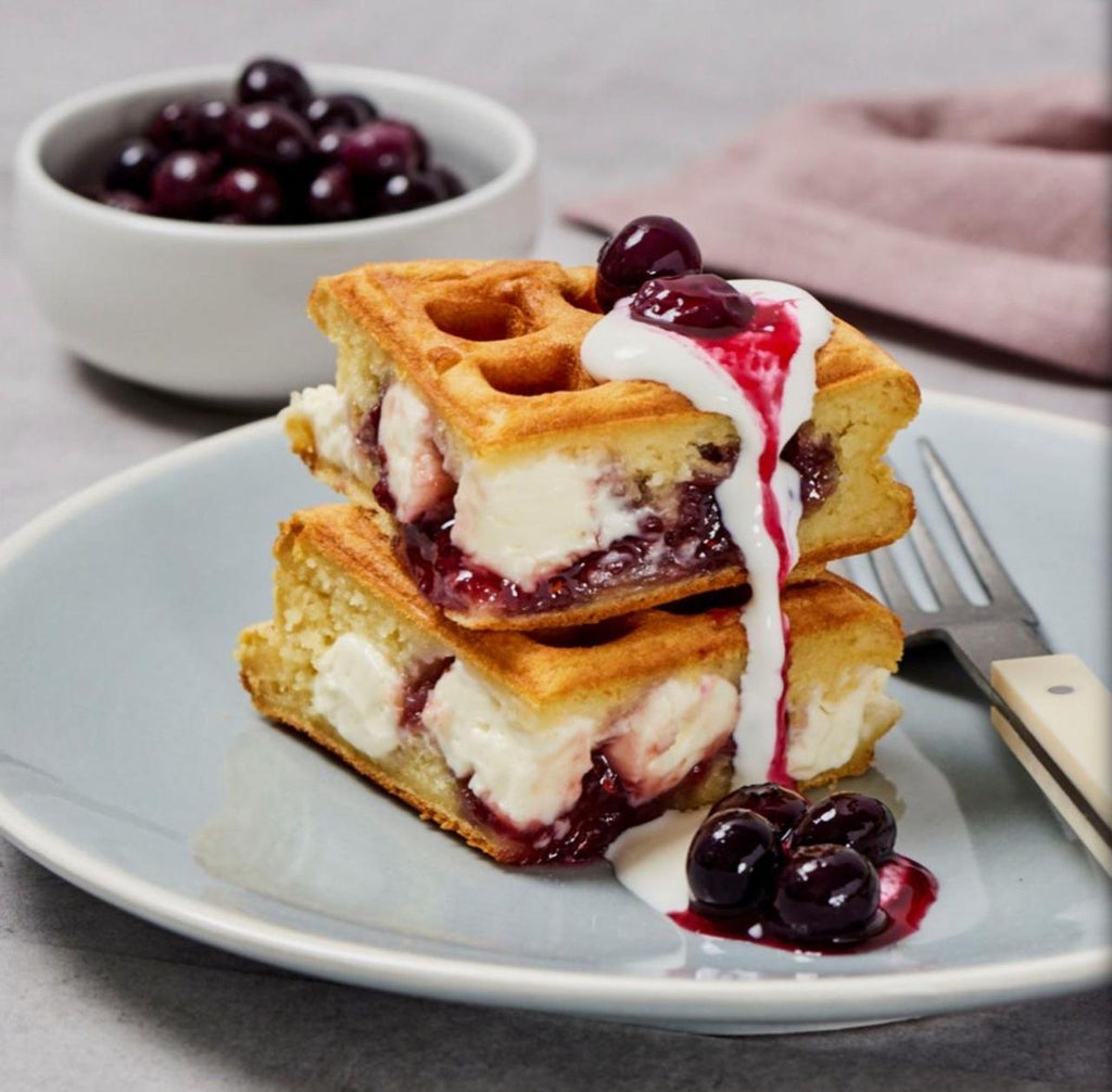 🧇🔥 WAFLERA PARA WAFFLES RELLENOS CURTIS STONE | QUESO DERRETIDO POR DENTRO EN 3 MINUTOS 🤤
