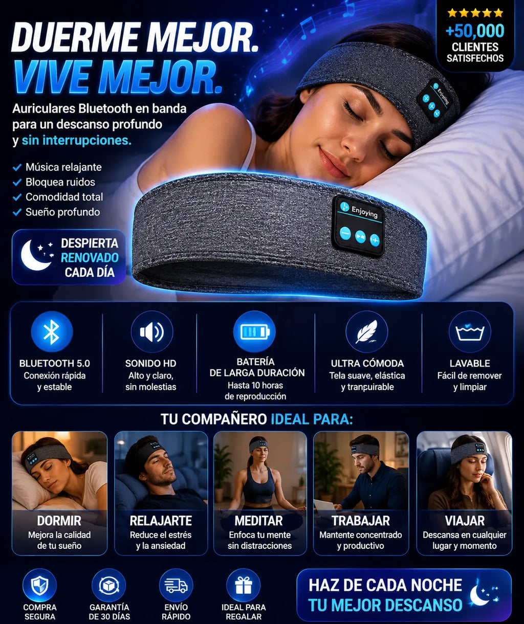 AURICULARES PARA DORMIR