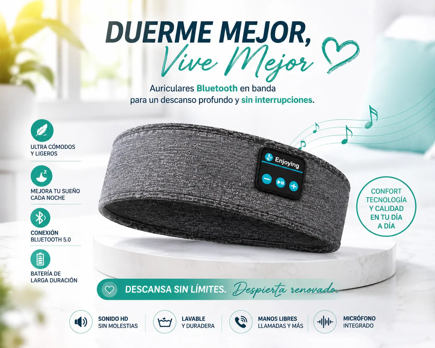 AURICULARES PARA DORMIR